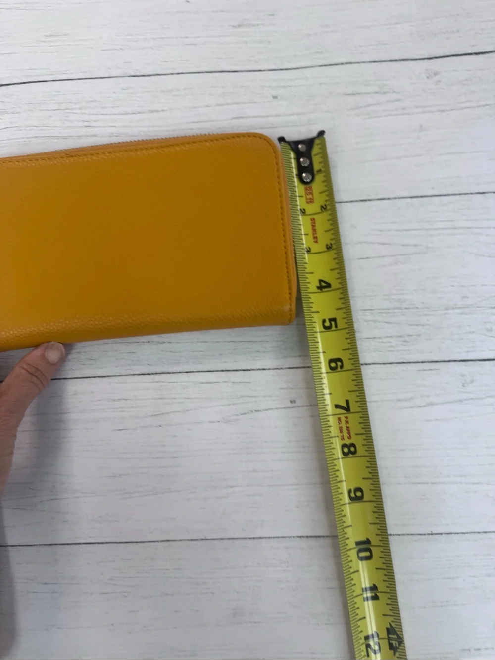 FREE GIFT With Bundle Purchase Mustard Yellow Zip Around Wristlet Wallet